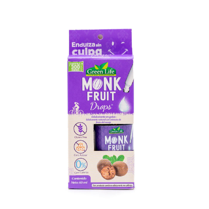 Edulcorante Monk Fruit Con Extracto De Fruta Del Monje X 60Ml