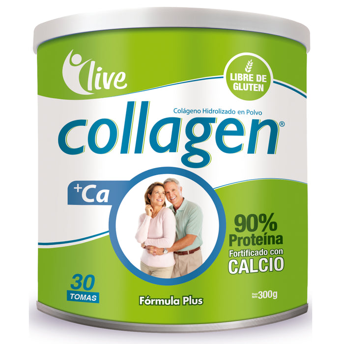 Colágeno Live Collagen Fort Plus Con Calcio X 300G