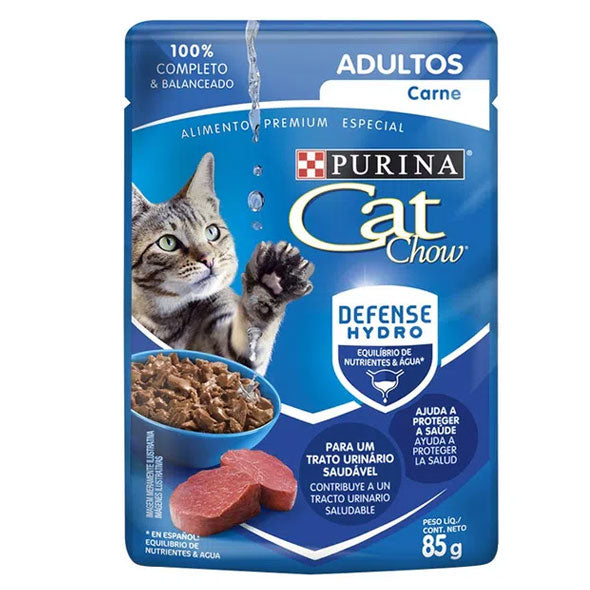 Purina Cat Chow Adultos Carne X 85G