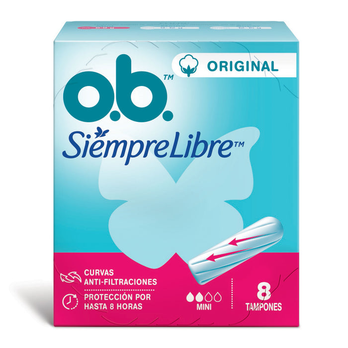 Tampones O.B. Originales Mini X 8 Unidades
