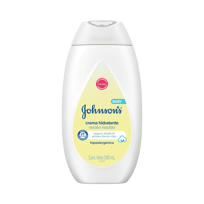 Crema Hidratante Johnson Baby Recién Nacido X 200Ml