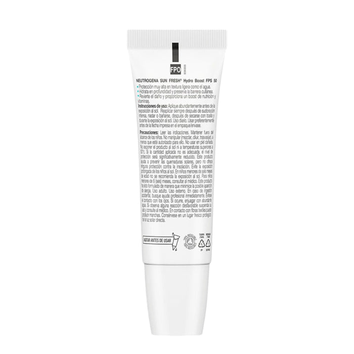 Protector Facial Neutrogena Sin Fresh Fps 50 Color 2.0 X 40Ml