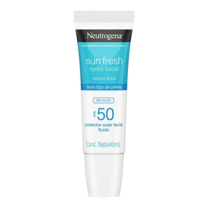 Protector Facial Neutrogena Sun Fresh Fps 50 Sin Color X 40Ml