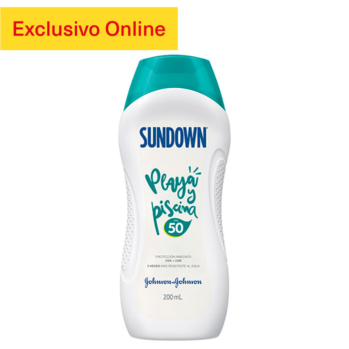 Sundown Playa Y Piscina Fps 50 Protector Solar X 200Ml