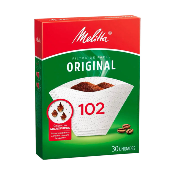 Filtro De Papel Melitta 102 Caja X 30 Unidades