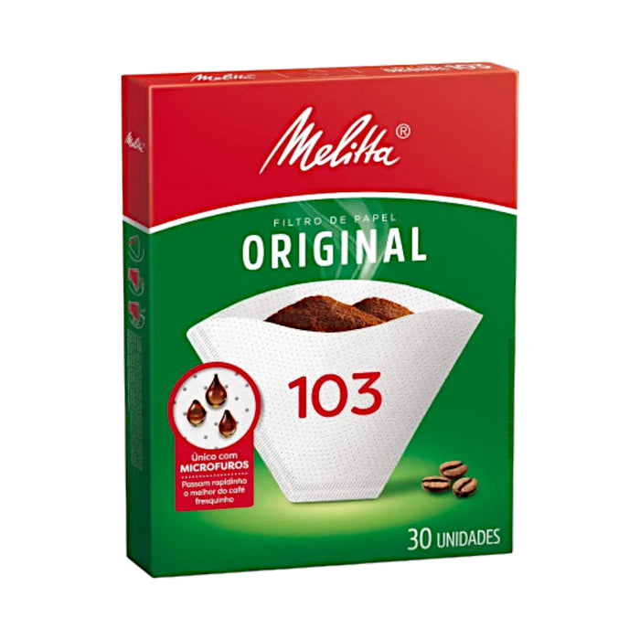 Filtro De Papel Melitta 103 Caja X 30 Unidades