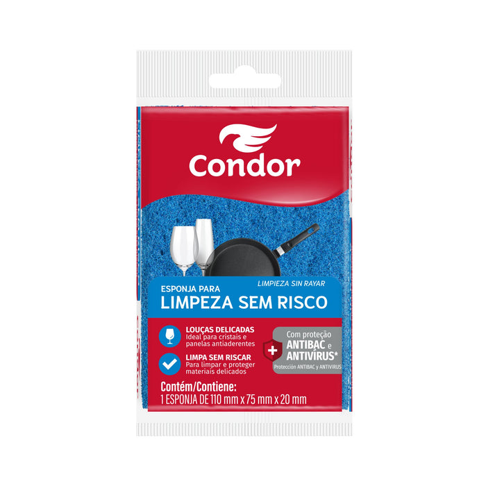 Esponja Condor Limpieza Delicada X Unidad