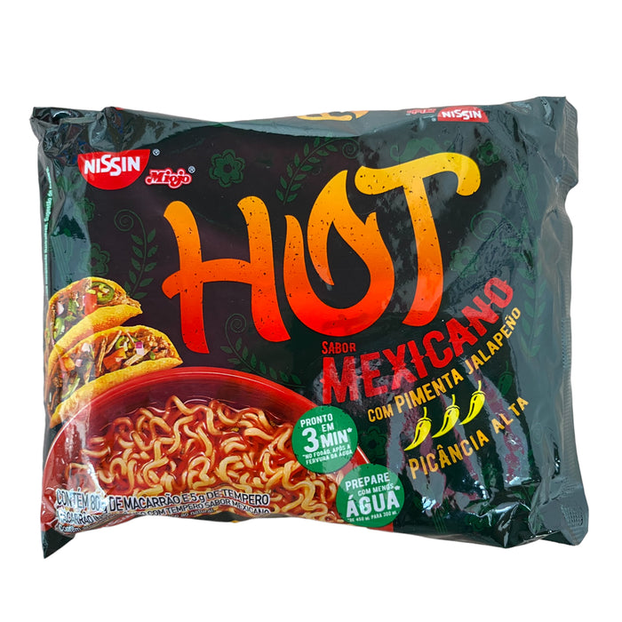 Nissin Hot Sabor Mexicano Bolsa X 80G