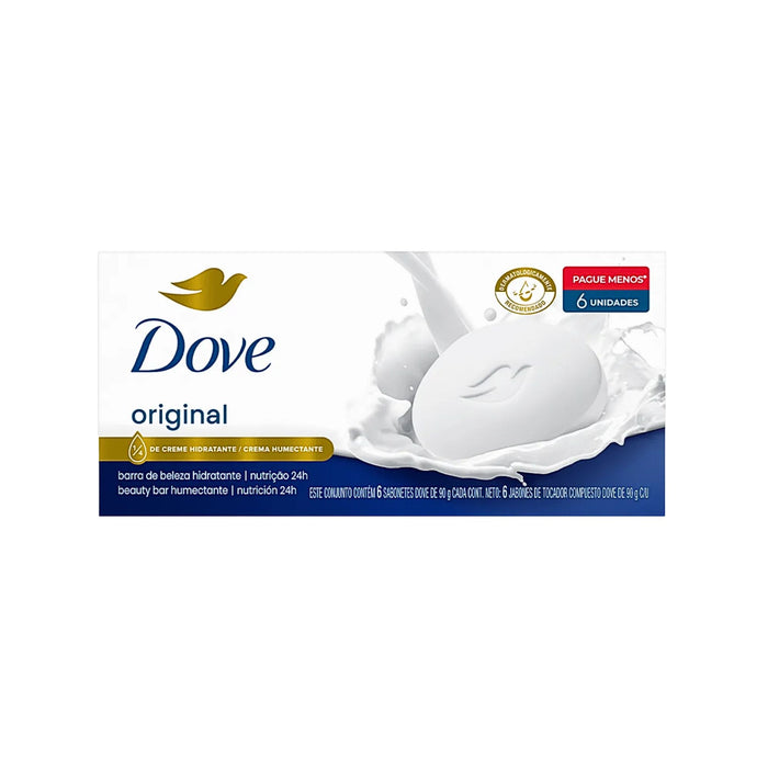 Paquete Jabón Dove 90G X 6 Unidades