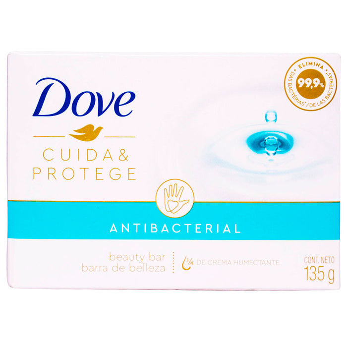 Jabón Dove Cuidado Antibacterial X 135G