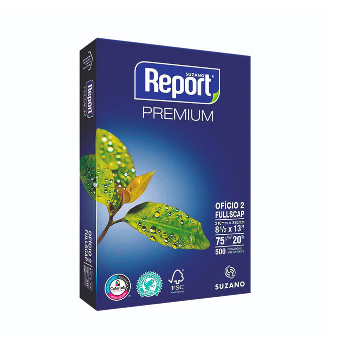 Report Papel Fotocopia Oficio 330Mm X 5000 Hojas