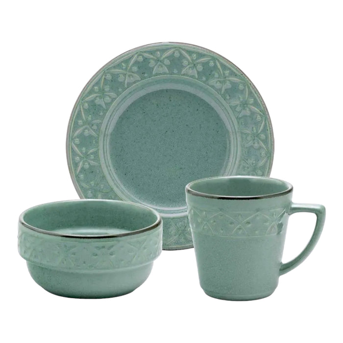 Set Para Postre Oxford Malaquita X 3 Piezas