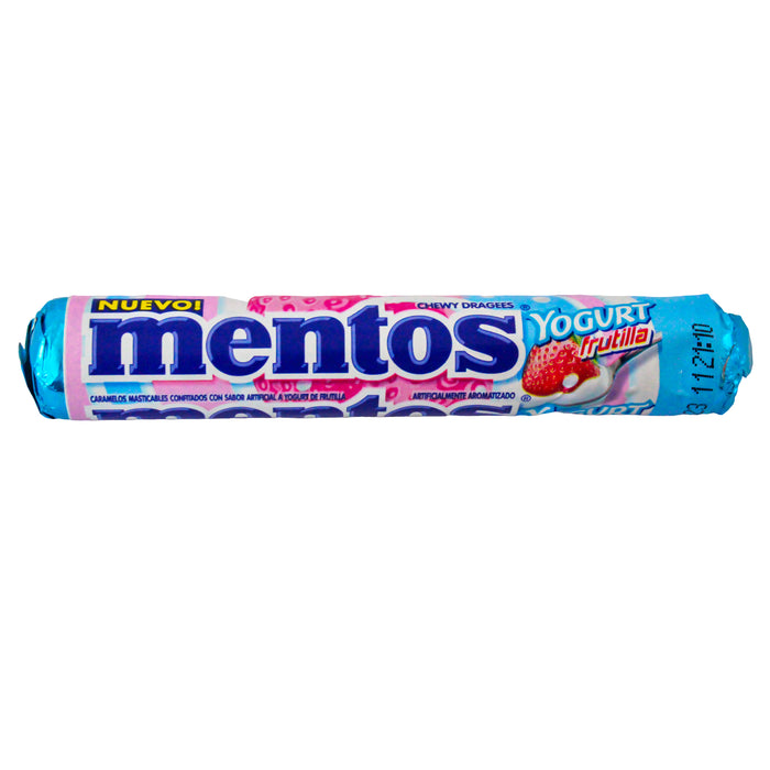 Mentos Masticables Yogurt Frutilla X 29.5G