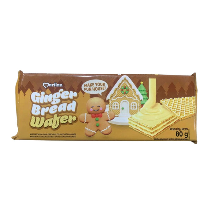 Wafer Marilan Ginger Bread Sabor Especias X 80G