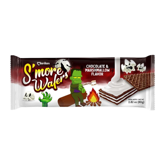 Wafer Marilan Smore Halloween Chocolate X 80G