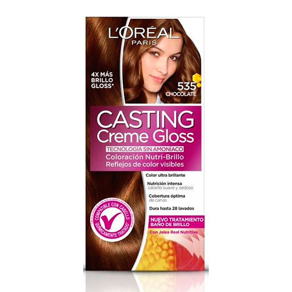Loreal Casting Cr Gloss 535 Chocolate X Unidad