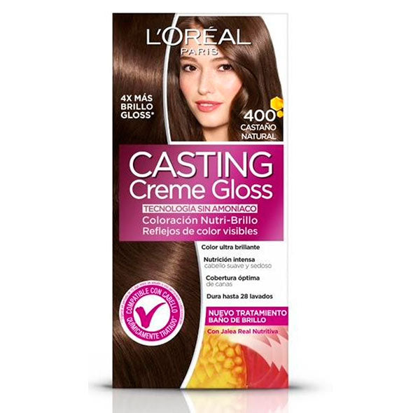 Loreal Casting Creme Gloss 400 Castanho X Unidad