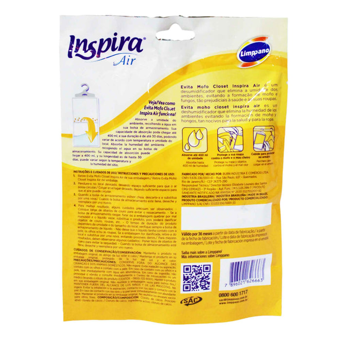 Limppano Inspira Closet Natural X 200G