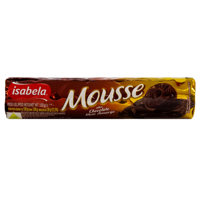 Galletas Mousse Rellenas Chocolate Semi Amargo X 130G