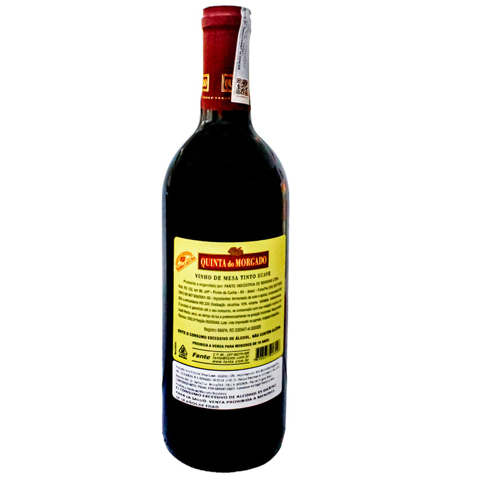 Vino Tinto Quinta Do Morgado Suave X 750Ml
