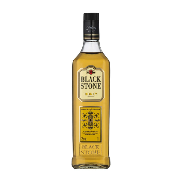 Whisky Black Stone Bebida Mista Con Miel X 1L