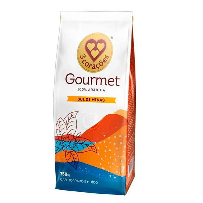 Café 3 Corazones Gourmet Sul De Minas X 250G