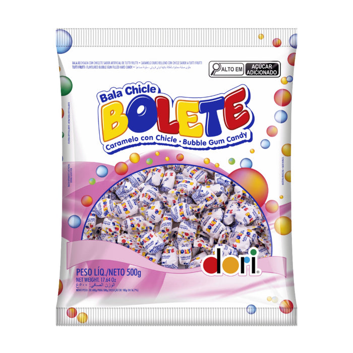 Caramelos Bolete Rellenos Con Chicle X 500G