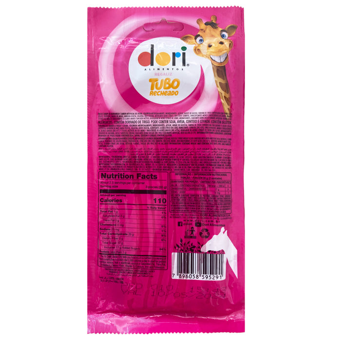 Dori Regaliz Gomitas Fresa Y Crema X 70G