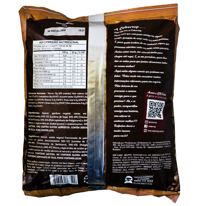 Chips De Chocolate Cobertop Con Leche X 1Kg