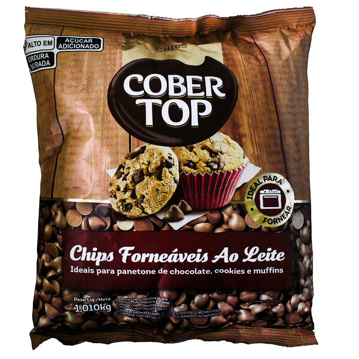 Chips De Chocolate Cobertop Con Leche X 1Kg