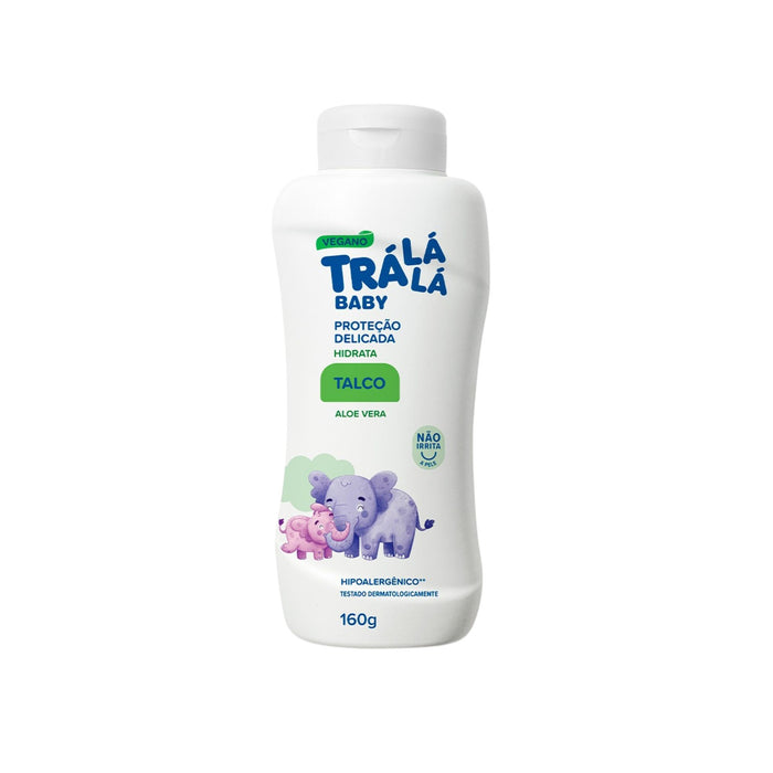 Talco Tralala Baby Hidrata Aloe Vera X 160G