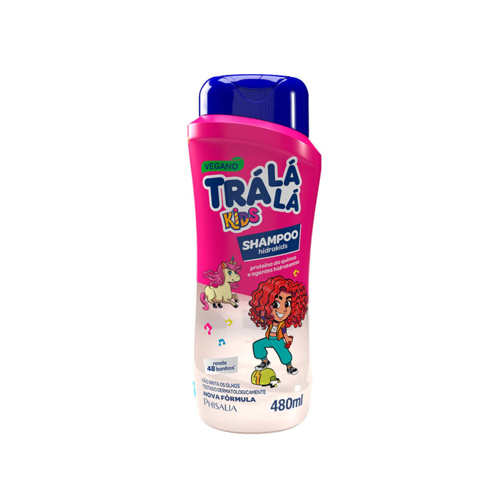 Kit Shampoo+Acondicionador Tralala Kids Hidrakids X 480Ml
