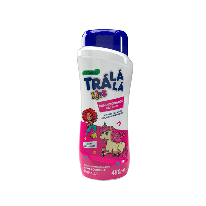 Kit Shampoo+Acondicionador Tralala Kids Hidrakids X 480Ml