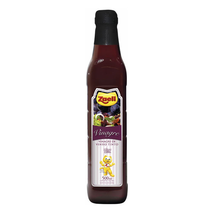 Vinagre De Vino Tinto Zaeli Botella X 500Ml
