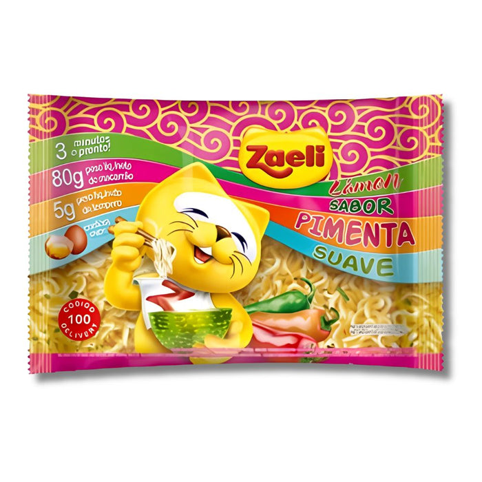 Fideos Instantáneos Zaeli Pimienta Suave X 85G
