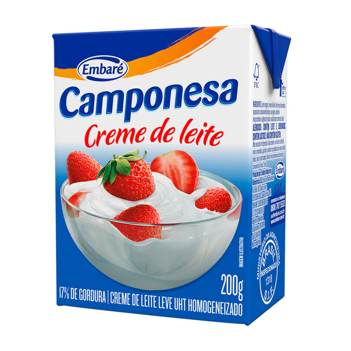 Camponesa Crema De Leche X 200G