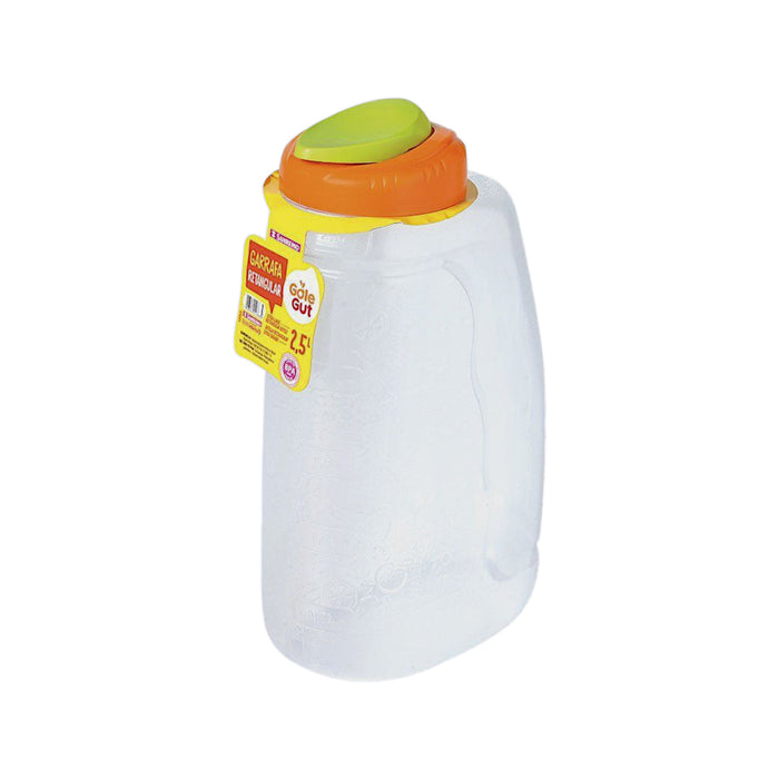 Botella Sanremo Rectangular Plástico X 2.5L