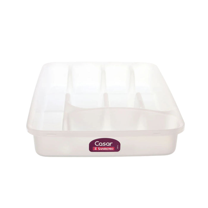 Cubiertera Sin Tapa Sanremo Plástico Blanco