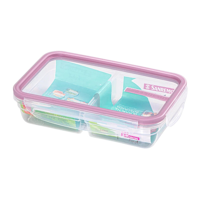 Pote Hermético Sanremo Con Tapa Morado Plástico X 730Ml