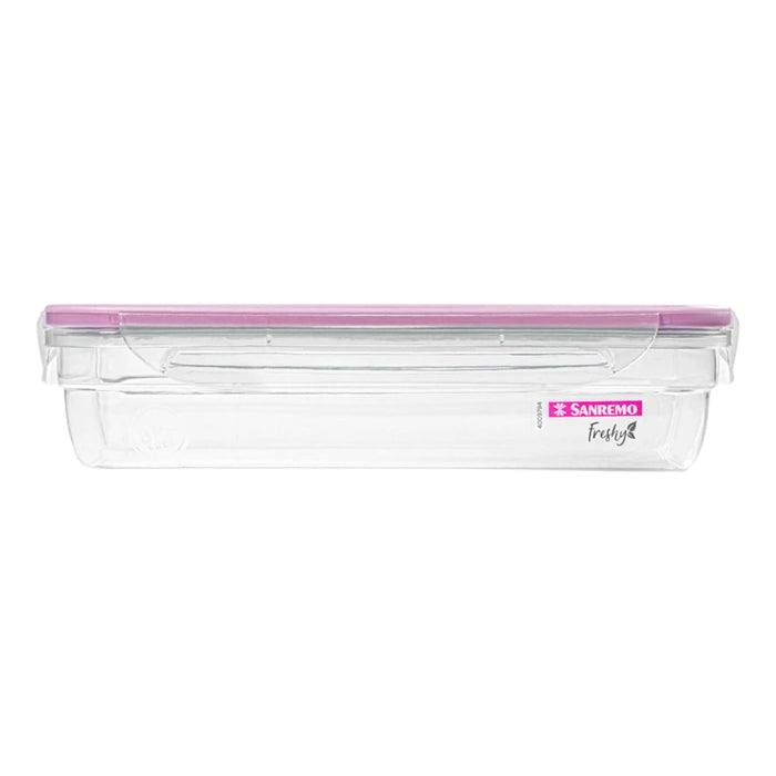 Pote Contenedor Sanremo Con Tapa Morado X 1.6L