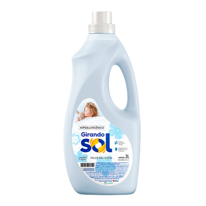 Suavizante Girando Sol Talco Delicado X 2L