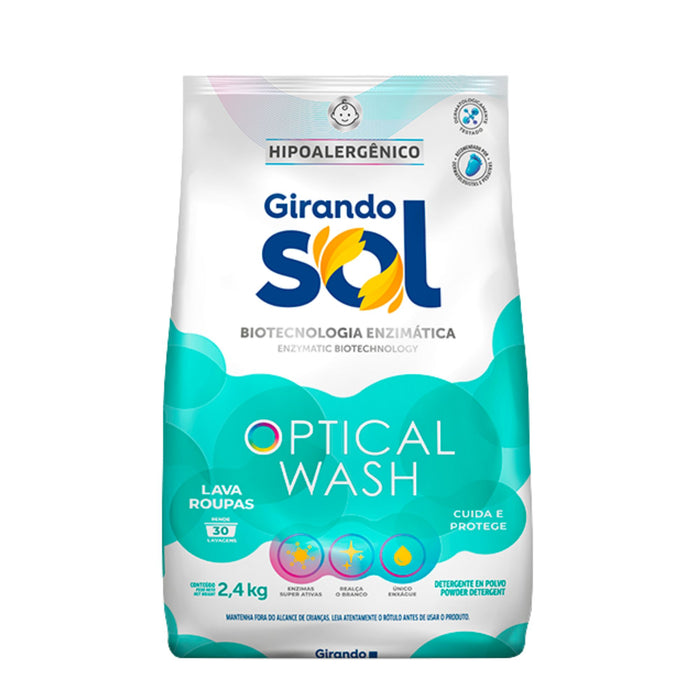 Detergente Girando Sol Hipoalergenico Polvo X 2.4Kg