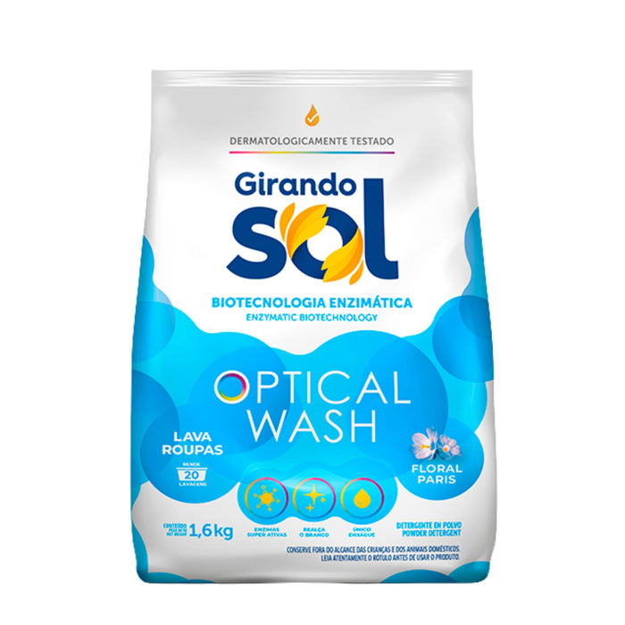 Detergente Girando Sol Floral Paris Polvo X 1.6Kg
