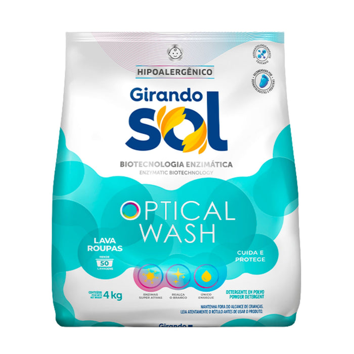 Detergente Girando Sol Hipoalergenico Polvo X 4Kg