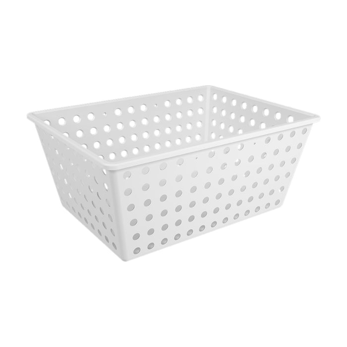 Cesta Coza Maxi De Plástico One Blanco  X 12.9L