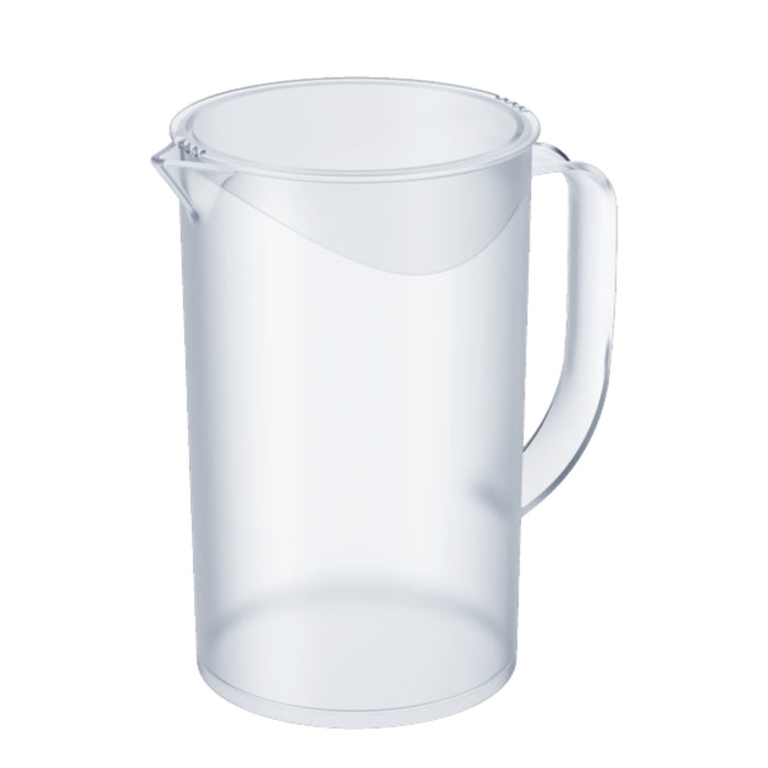 Jarra De Plastico Con Tapa Coza Color Casual Cristal X 1L