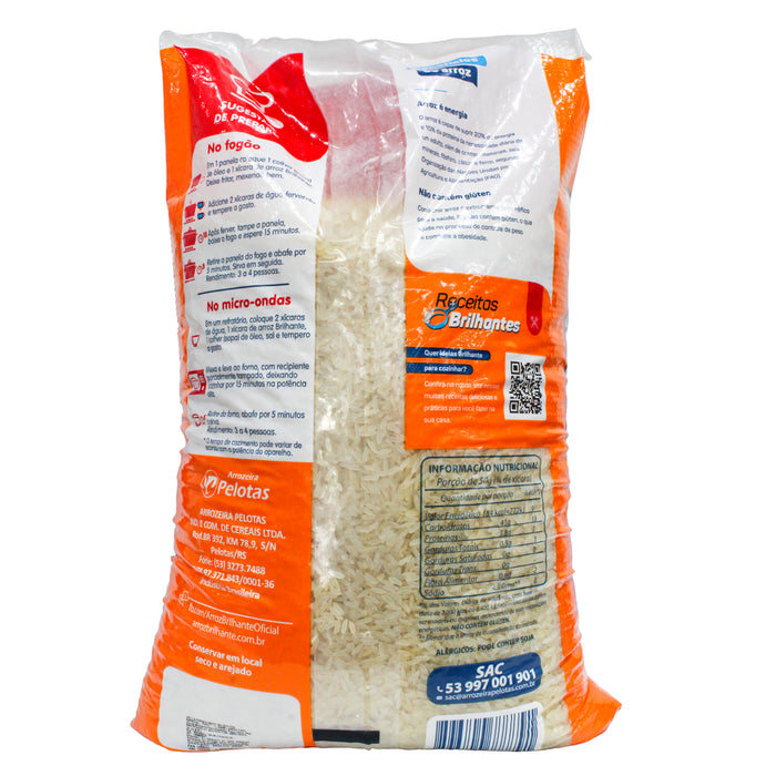 Brilhante Arroz Parboilizado X 5Kg