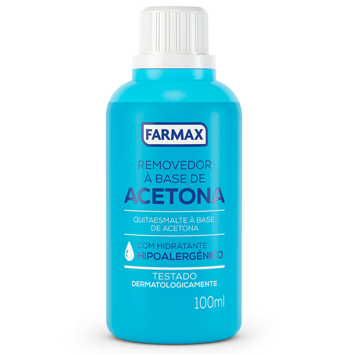 Quita Esmalte Farmax Con Acetona X 100Ml