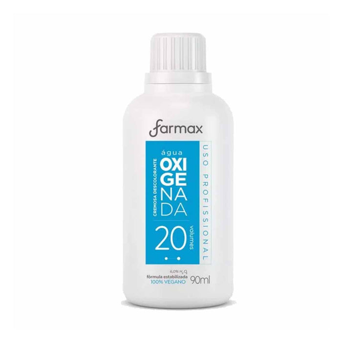 Agua Oxigenada Cremosa Farmax 20 Volumenes X 90Ml