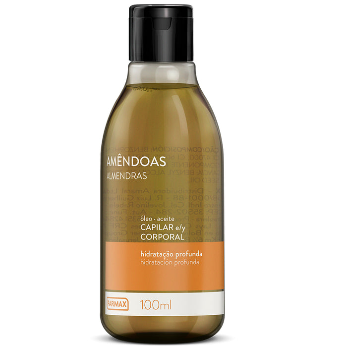 Aceite Capilar Y Corporal Farmax De Almendras X 100Ml